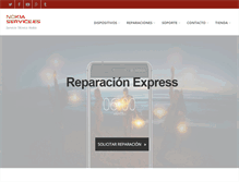 Tablet Screenshot of nokiaservice.es